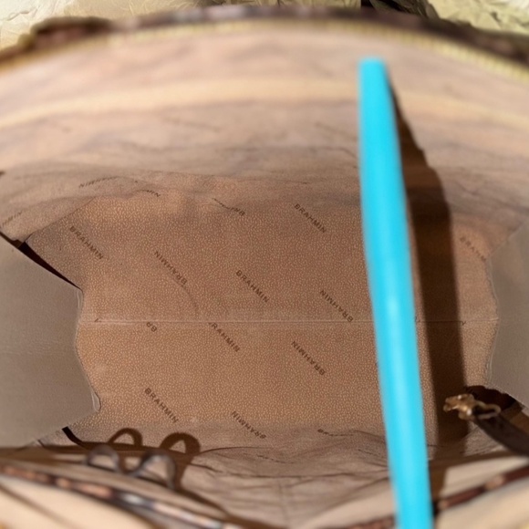 Brahmin Large Duxbury Chestnut Melbourne Leather Bag NWOT RARE RETIRED - Picture 7 of 8